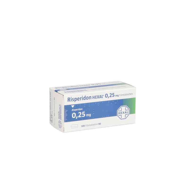 Risperidon Hexal 0,25 mg Filmtabletten 100 stk von Hexal AG PZN 04227568