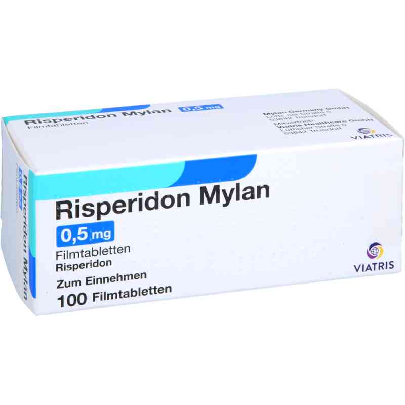 Risperidon Mylan 0,5 mg Filmtabletten 100 stk von Viatris Healthcare GmbH PZN 07621515