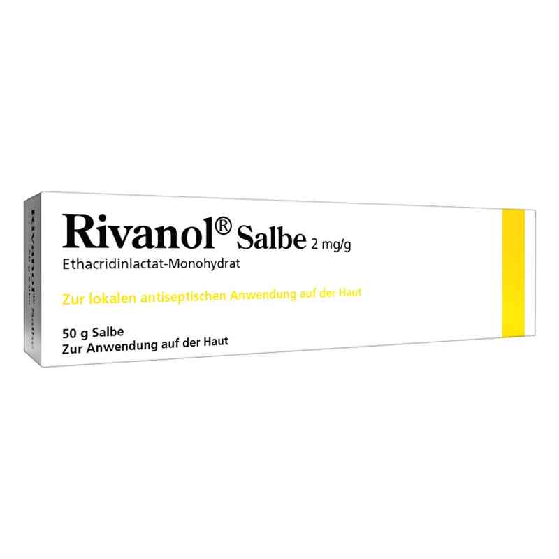 Rivanol Salbe 50 g von DERMAPHARM AG PZN 06185621