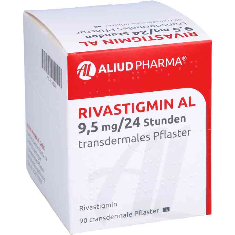 Rivastigmin AL 9,5mg/24 Stunden 90 stk von ALIUD Pharma GmbH PZN 04369860