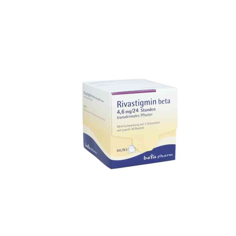 Rivastigmin beta 4,6mg/24 Stunden 90 stk von betapharm Arzneimittel GmbH PZN 09230279