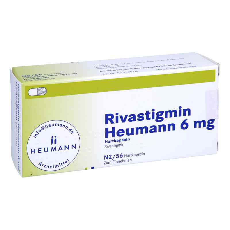 Rivastigmin Heumann 6 mg Hartkapseln 56 stk von HEUMANN PHARMA GmbH & Co. Generi PZN 07406018