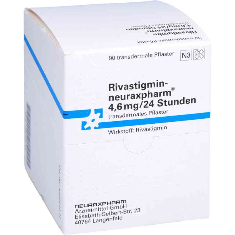 Rivastigmin-neuraxpharm 4,6mg/24 Stunden 90 stk von neuraxpharm Arzneimittel GmbH PZN 09923700