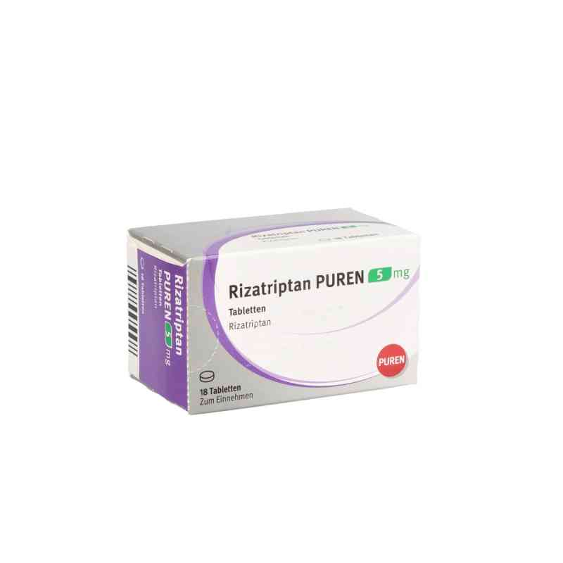 Rizatriptan Puren 5 mg Tabletten 18 stk von PUREN Pharma GmbH & Co. KG PZN 14299095