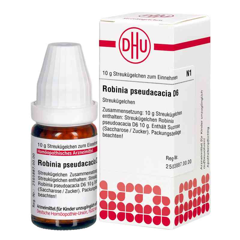 Robinia Pseudacacia D 6 Globuli 10 g von DHU-Arzneimittel GmbH & Co. KG PZN 02930341