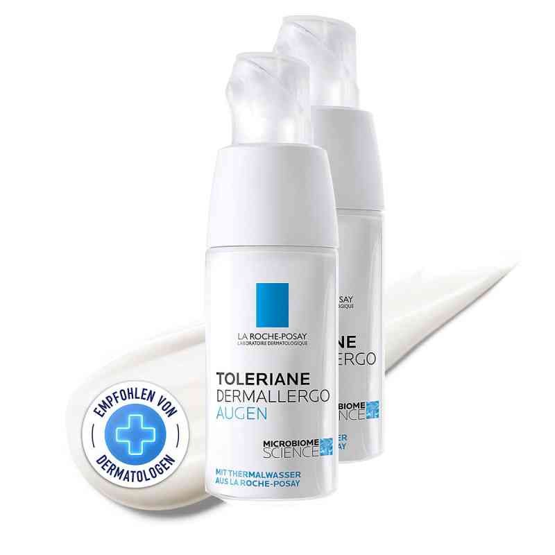 Roche-posay Toleriane Dermallergo Augen 2x20 ml von L'Oreal Deutschland GmbH PZN 08102868