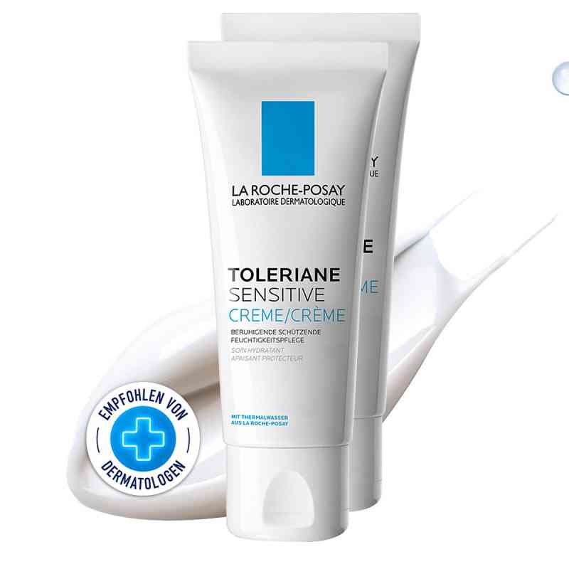 Roche-posay Toleriane Sensitive Creme 2x40 ml von L'Oreal Deutschland GmbH PZN 08102859