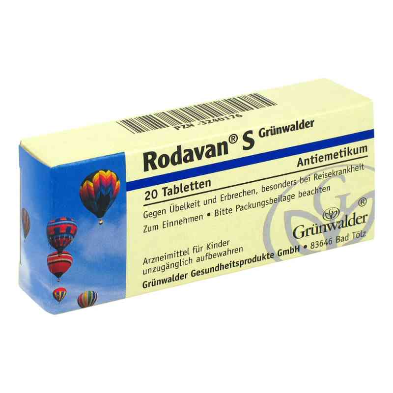 Rodavan S Grünwalder 20 stk von Grünwalder Gesundheitsprodukte G PZN 03240176