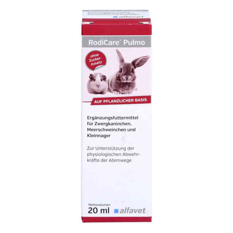 Rodicare Pulmo für Kleinnager/Meerschweinchen/Zwergkaninchen 20 ml von alfavet Tierarzneimittel GmbH PZN 13360763