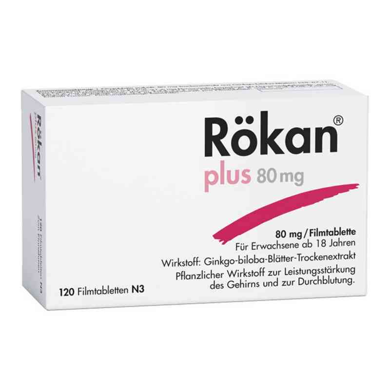 Rökan plus 80mg 120 stk von Dr.Willmar Schwabe GmbH & Co.KG PZN 07442468