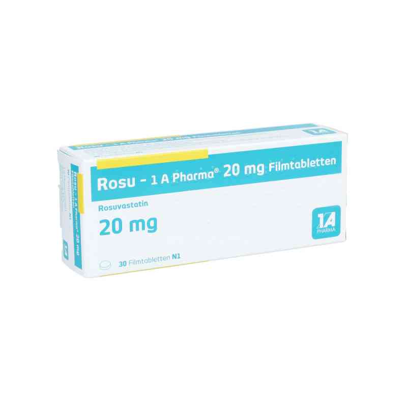 Rosu-1a Pharma 20 Mg Filmtabletten 30 stk von 1 A Pharma GmbH PZN 13704205