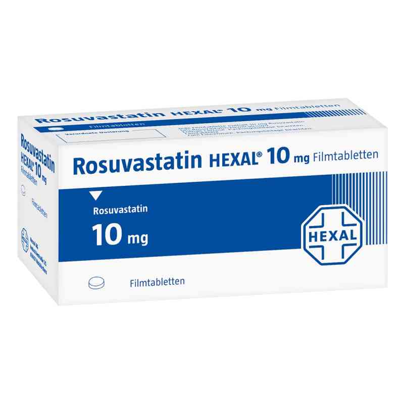 Rosuvastatin Hexal 10 Mg Filmtabletten 30 stk von Hexal AG PZN 17411457