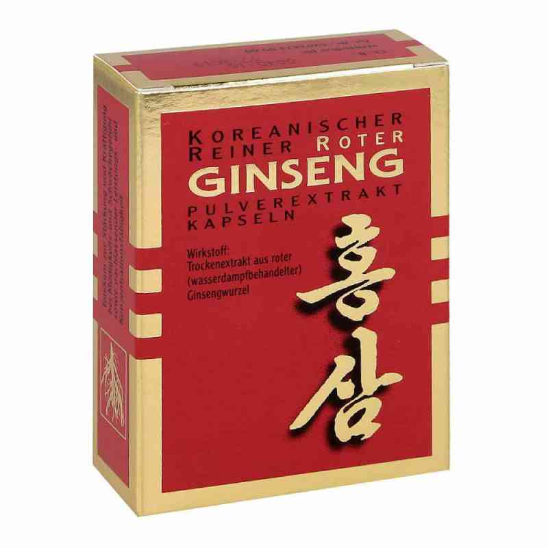 Roter Ginseng Extrakt Kapseln 30 stk von KGV Korea Ginseng Vertriebs GmbH PZN 03444944