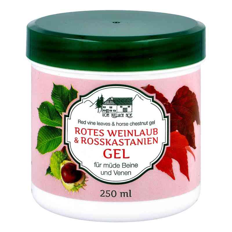 Rotes Weinlaub & Rosskastanien Gel Pullach Hof 250 ml von Axisis GmbH PZN 14263631