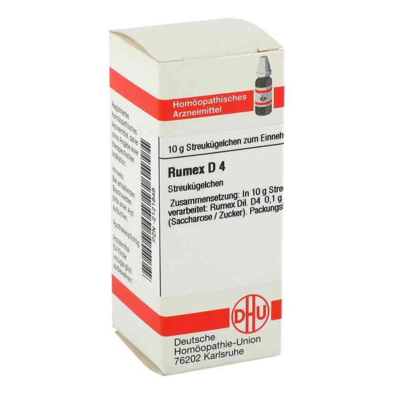 Rumex D 4 Globuli 10 g von DHU-Arzneimittel GmbH & Co. KG PZN 02121848