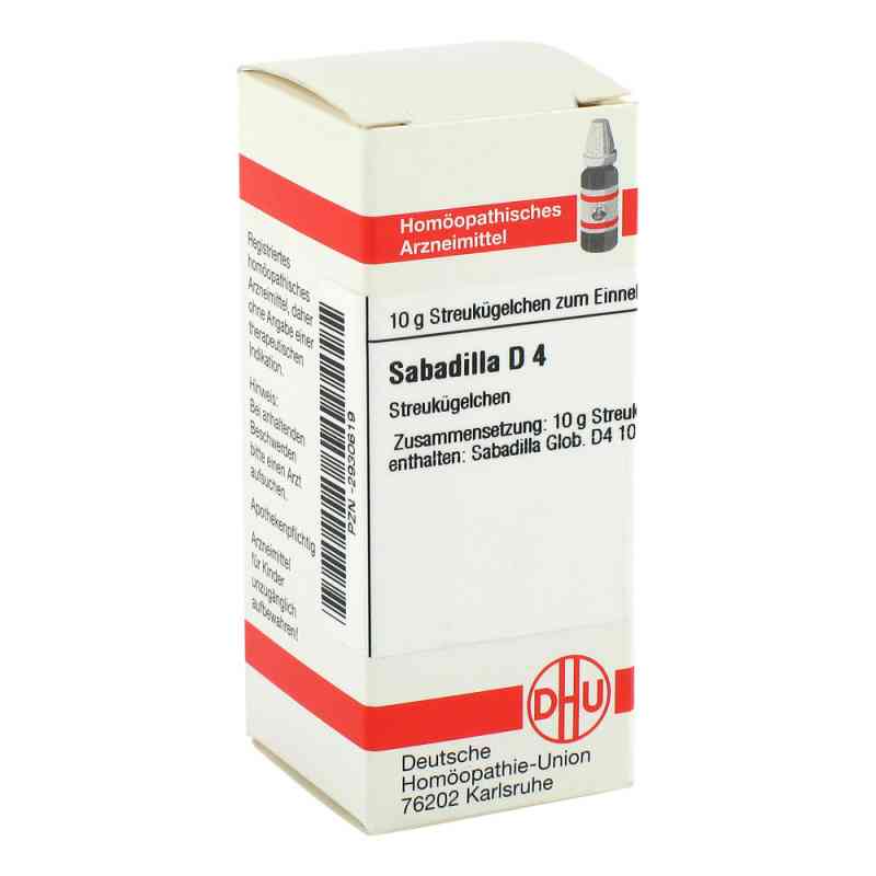 Sabadilla D 4 Globuli 10 g von DHU-Arzneimittel GmbH & Co. KG PZN 02930619