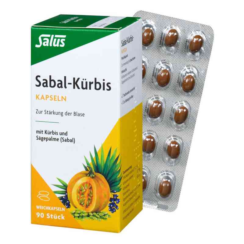 Sabal-Kürbis-Kapseln Salus 90 stk von SALUS Pharma GmbH PZN 00249403