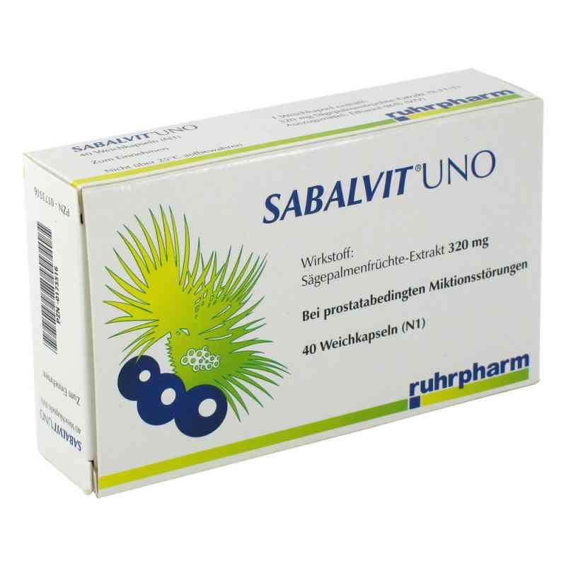 Sabalvit Uno 40 stk von Ruhrpharm AG PZN 00173516
