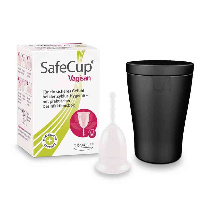 SafeCup Vagisan Menstruationstasse Größe M 1 stk von Dr. August Wolff GmbH & Co.KG Ar PZN 14331083