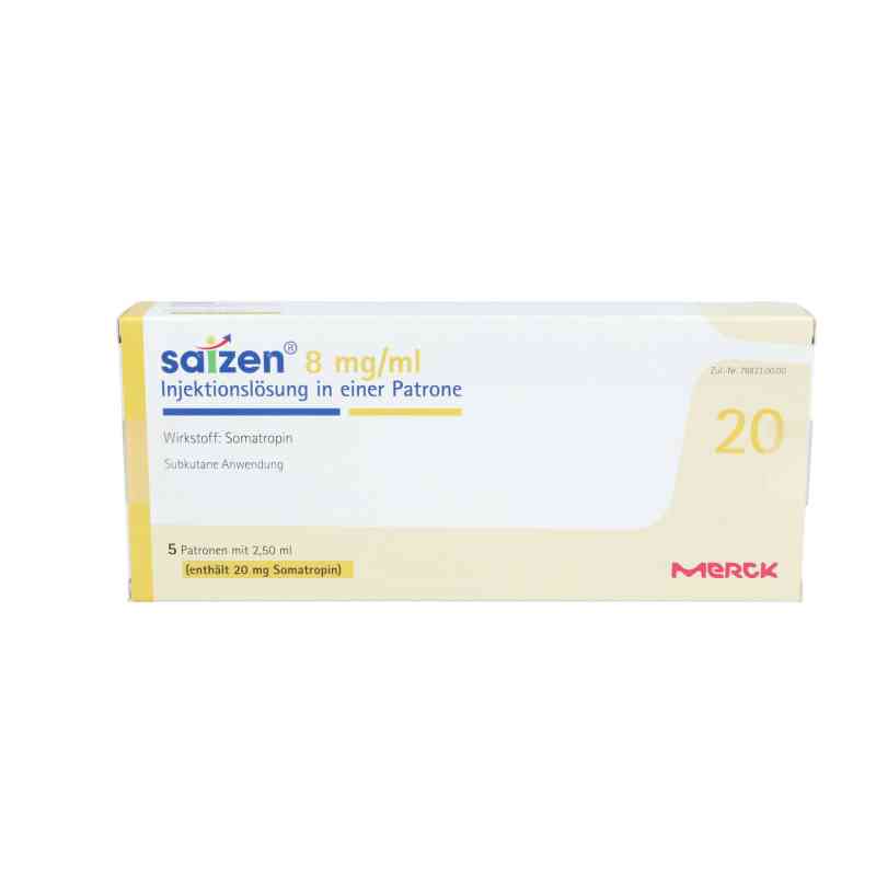 Saizen 20 mg 8 mg/ml Injektionslösung 5 stk online kaufen