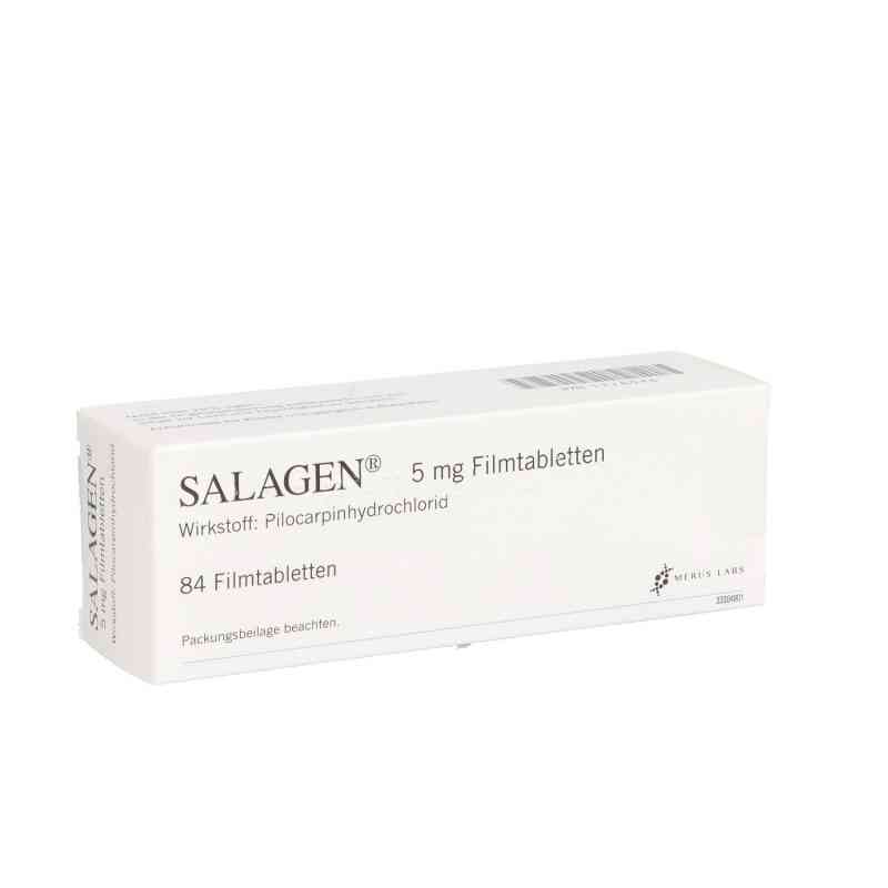 Salagen 5 mg Filmtabletten 84 stk von Merus Labs Luxco II S.a r.l. PZN 01276046