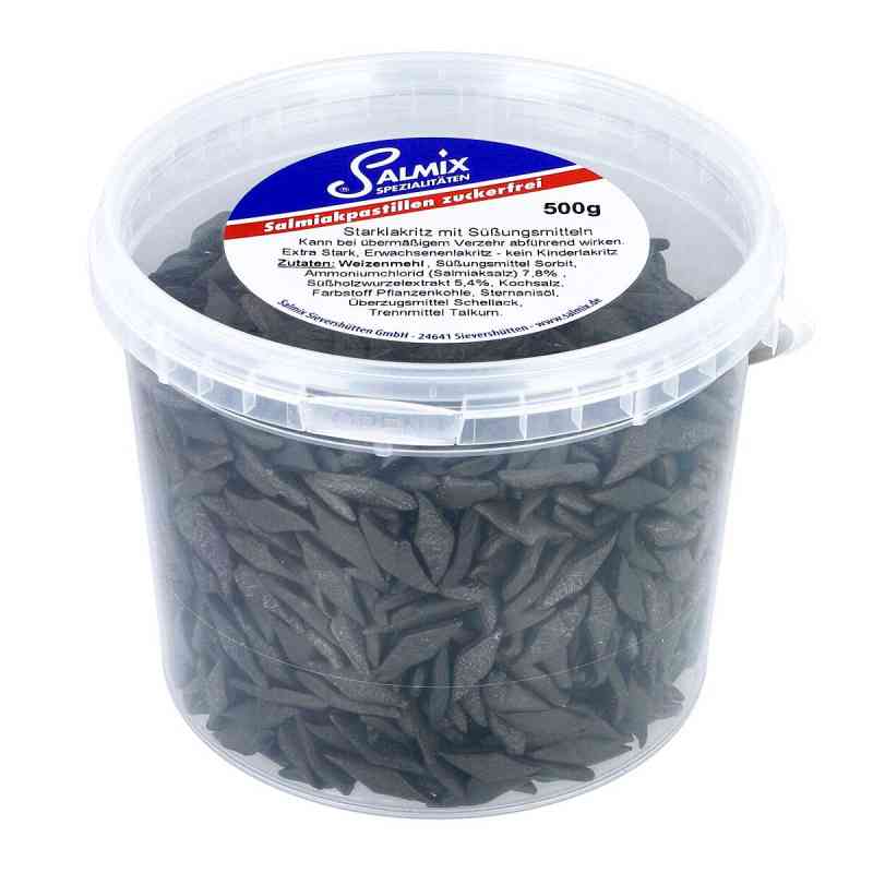 Salmix Salmiakpastillen zuckerfrei 500 g von Pharma Peter GmbH PZN 02686467