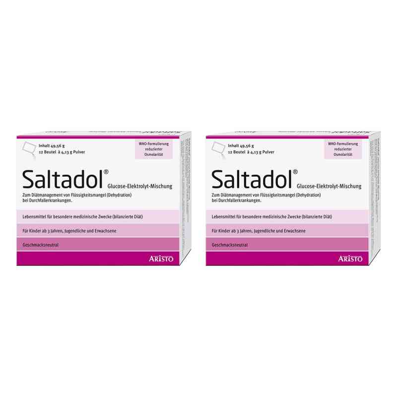 Saltadol Glucose-Elektrolyt-Mischung 2x12 stk von Aristo Pharma GmbH PZN 08102348