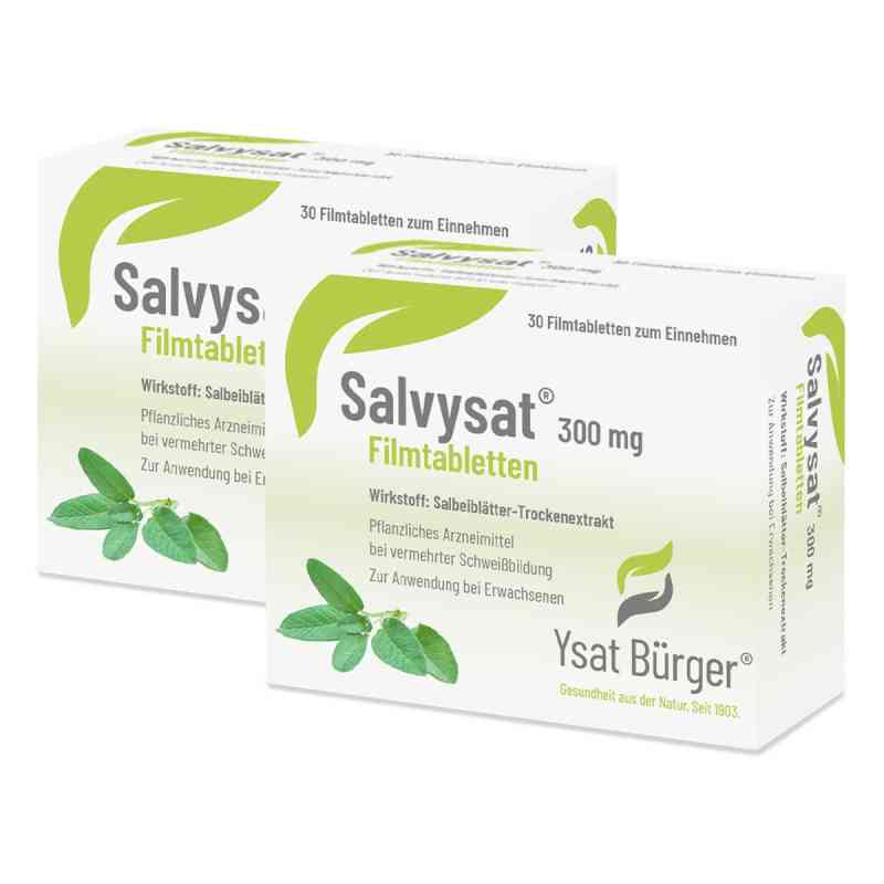 Salvysat 300 mg Filmtabletten 2X30 stk von Johannes Bürger Ysatfabrik GmbH PZN 16508108