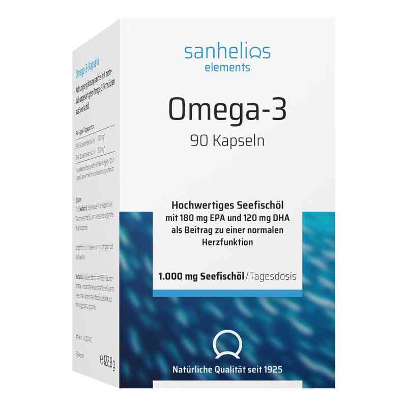 Sanhelios Omega-3 Kapseln 1000 90 stk von Hansa Naturheilmittel GmbH PZN 19298551