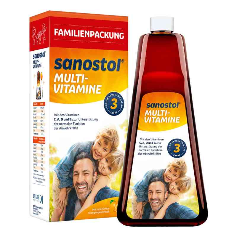 Sanostol Saft 780 ml von DR. KADE Pharmazeutische Fabrik  PZN 02471057