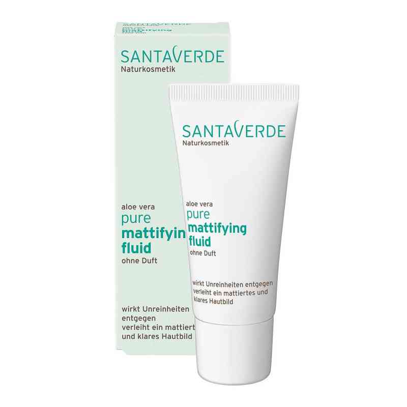 Santaverde Pure Mattifying fluid ohne Duft 30 ml von SANTAVERDE GmbH PZN 13705423