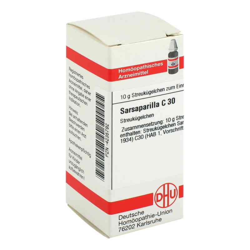 Sarsaparilla C 30 Globuli 10 g von DHU-Arzneimittel GmbH & Co. KG PZN 04235792