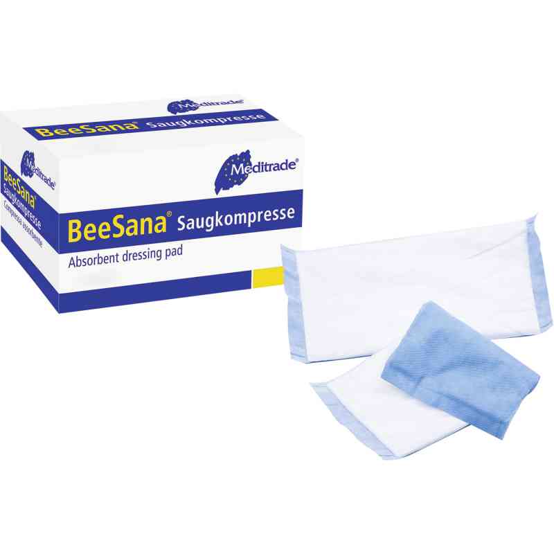 Saugkompressen steril 10x10 cm 1354 60X1 stk von Meditrade GmbH PZN 08416059