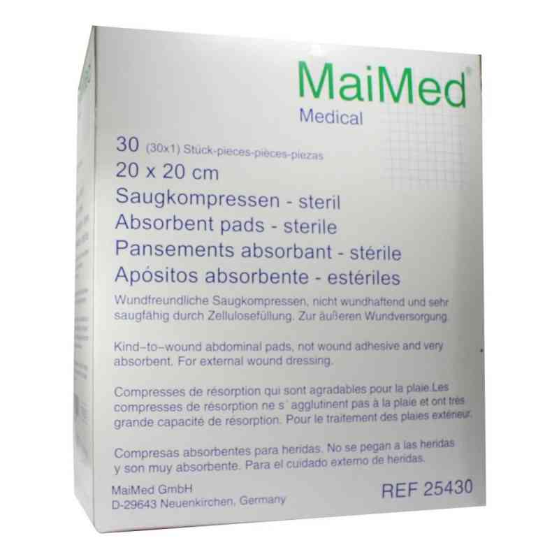 Saugkompressen steril 20x20cm 30X1 stk von MaiMed GmbH PZN 02072914