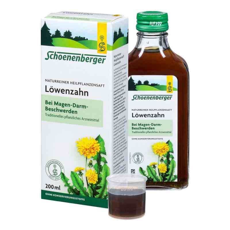 Schoenenberger Naturreiner Heilpflanzensaft Löwenzahn 200 ml von SALUS Pharma GmbH PZN 00692191