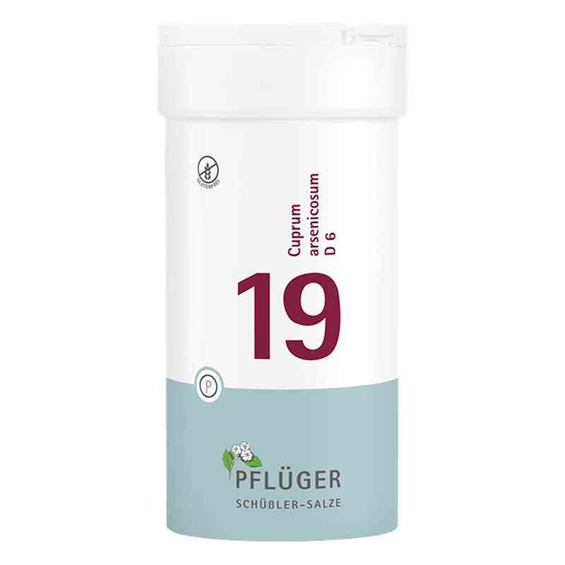 Schüßler-Salze Biochemie Pflüger 19 Cuprum arsenic.D 6 Tbl. 400 stk von Homöopathisches Laboratorium Alexander Pflüger Gmb PZN 06322578