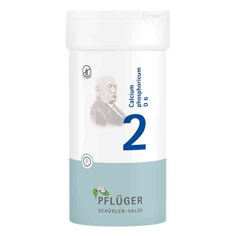 Schüßler-Salze Biochemie Pflüger 2 Calcium phosphoricum D6 Tbl. 400 stk von Homöopathisches Laboratorium Alexander Pflüger Gmb PZN 06318789