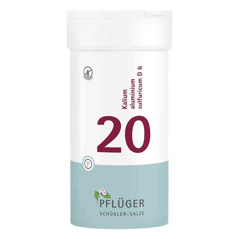 Schüßler-Salze Biochemie Pflüger 20 Kalium alum.sulf.D 6 Tbl. 400 stk von Homöopathisches Laboratorium Alexander Pflüger Gmb PZN 06322650