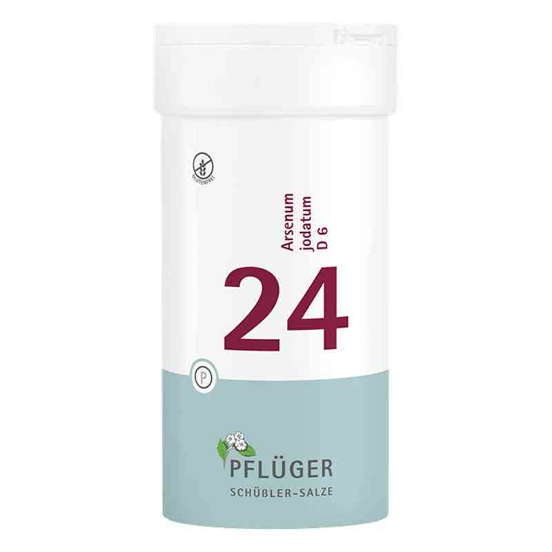 Schüßler-Salze Biochemie Pflüger 24 Arsenum jodatum D6 Tbl. 400 stk von Homöopathisches Laboratorium Alexander Pflüger Gmb PZN 06323098