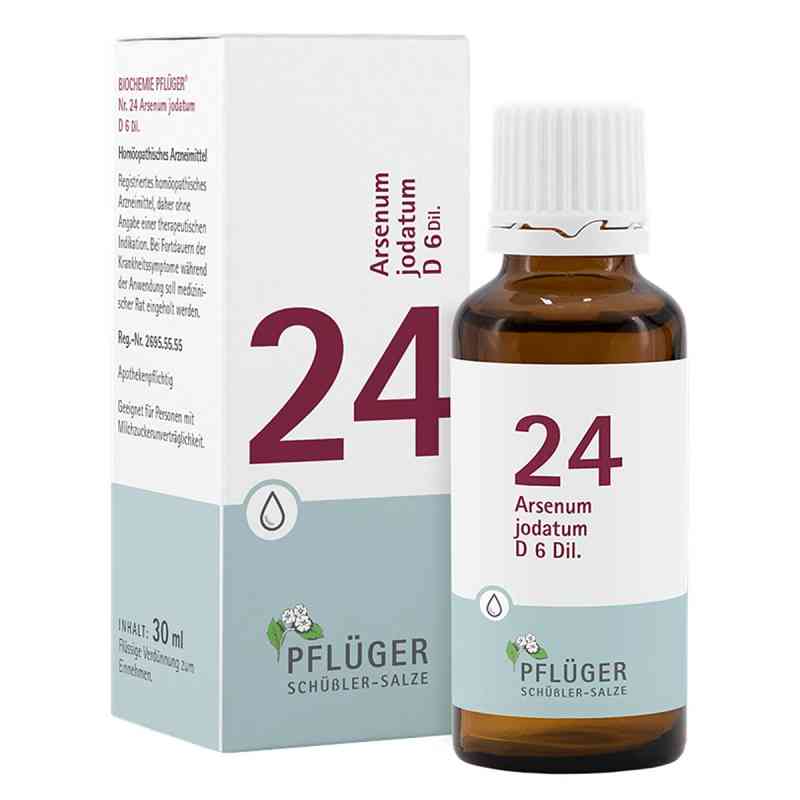 Schüßler-Salze Biochemie Pflüger 24 Arsenum jodatum D6 Tropfen 30 ml von Homöopathisches Laboratorium Alexander Pflüger Gmb PZN 09298739