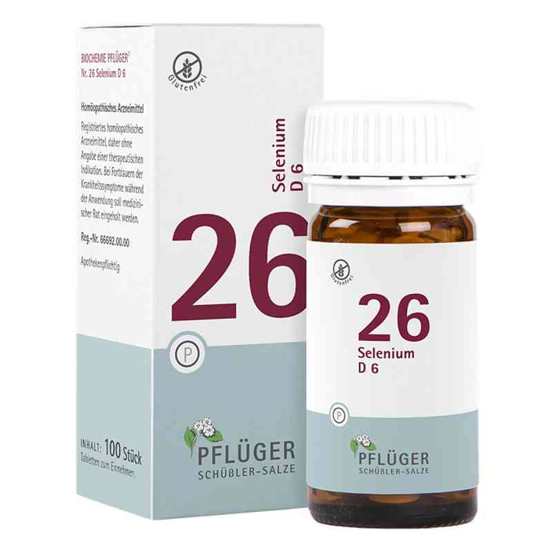 Schüßler-Salze Biochemie Pflüger 26 Selenium D6 Tbl. 100 stk von Homöopathisches Laboratorium Alexander Pflüger Gmb PZN 06323106