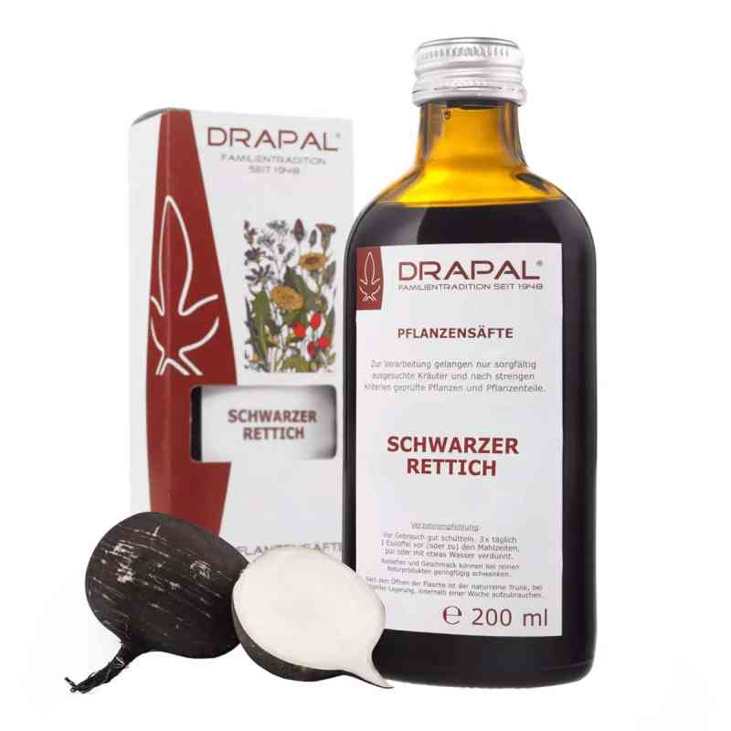 Schwarzer Rettich Pflanzensaft 200 ml von ALLPHARM Vertriebs GmbH PZN 19658647