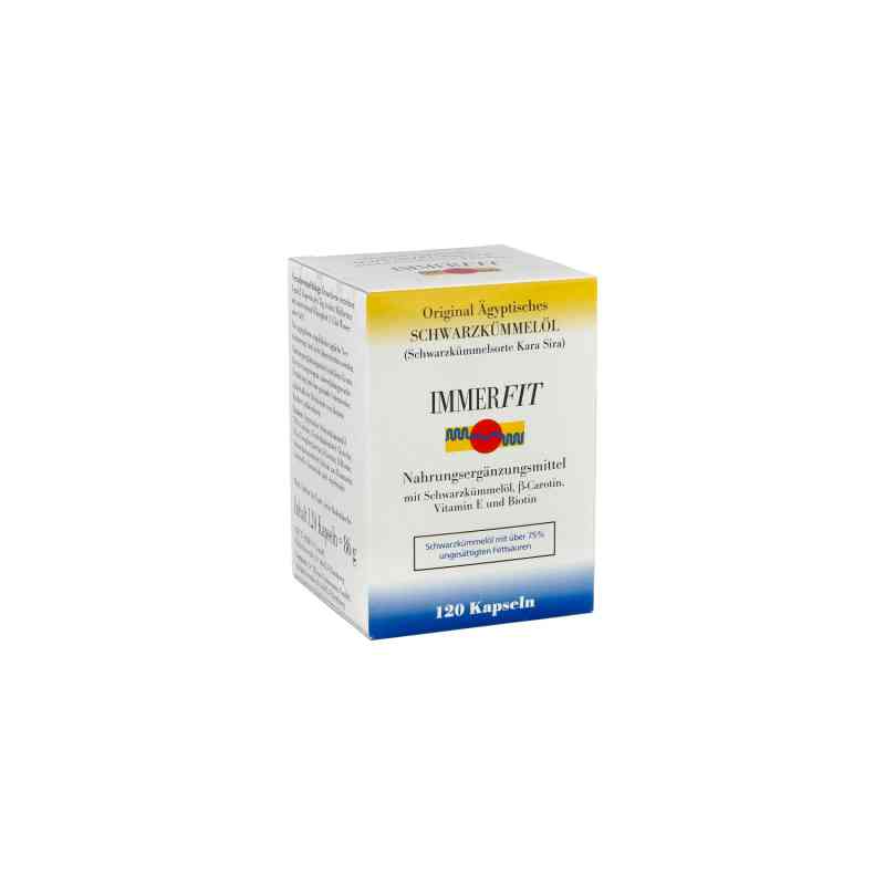 Schwarzkümmelöl Immerfit Kapseln 120 stk von Dr. Theiss Naturwaren GmbH PZN 08517820