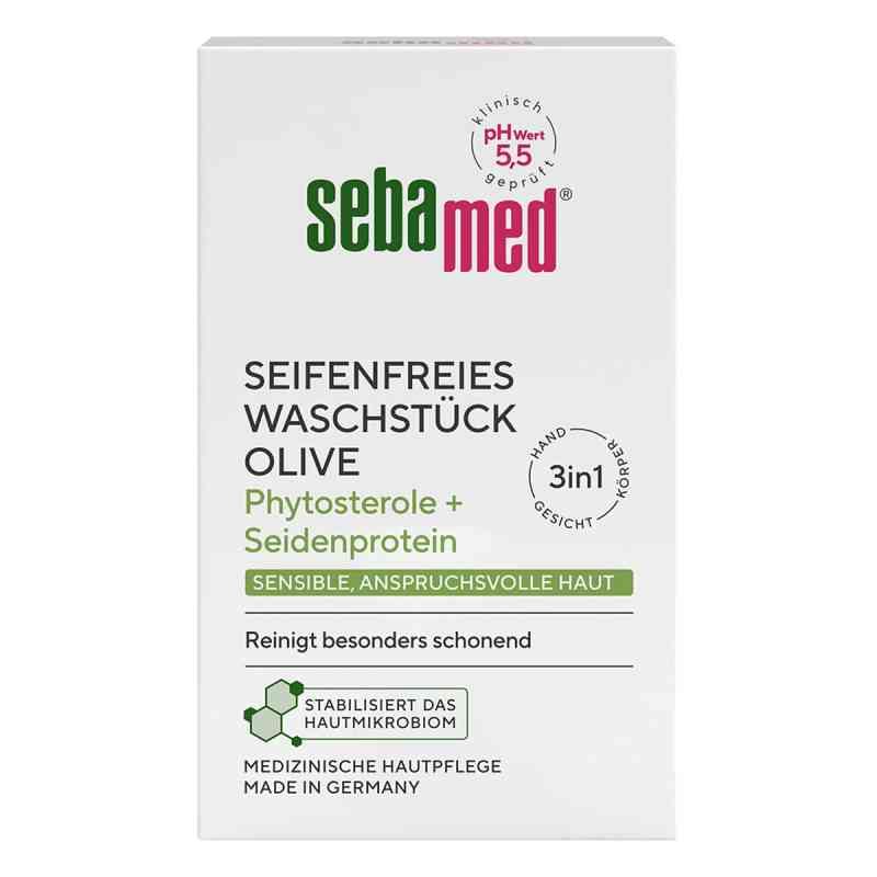 Sebamed Oliven Waschstück 150 g von Sebapharma GmbH & Co.KG PZN 19187567