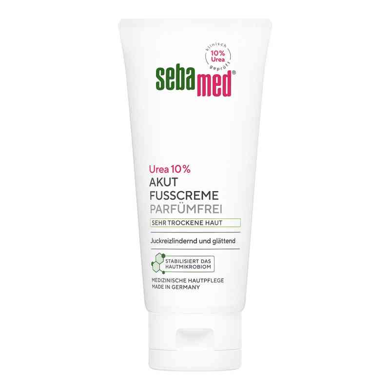 Sebamed Urea 10% Akut Fußcreme parfümfrei 100 ml von Sebapharma GmbH & Co.KG PZN 19949540
