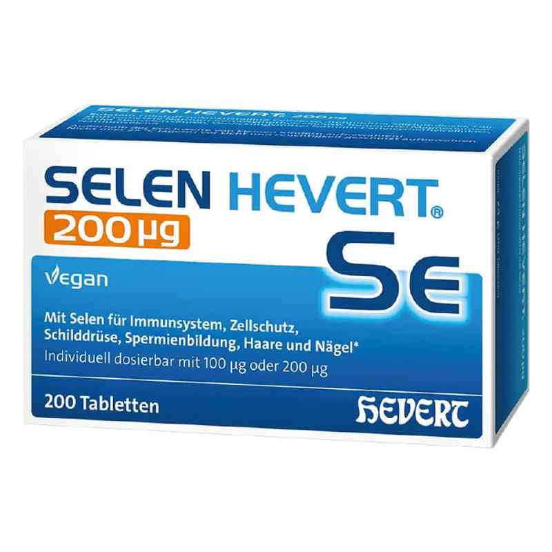 Selen Hevert 200 mg Tabletten 200 stk von Hevert-Arzneimittel GmbH & Co. KG PZN 19733308