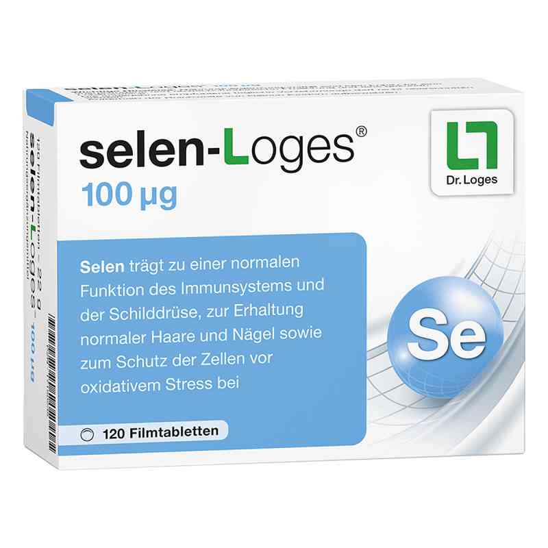 Selen-Loges 100 Μg Filmtabletten 120 stk von Dr. Loges + Co. GmbH PZN 17150235