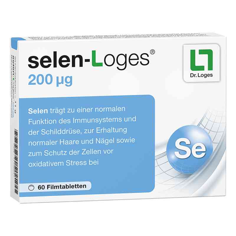 Selen-Loges 200 µg Filmtabletten 60 stk von Dr. Loges + Co. GmbH PZN 17150241