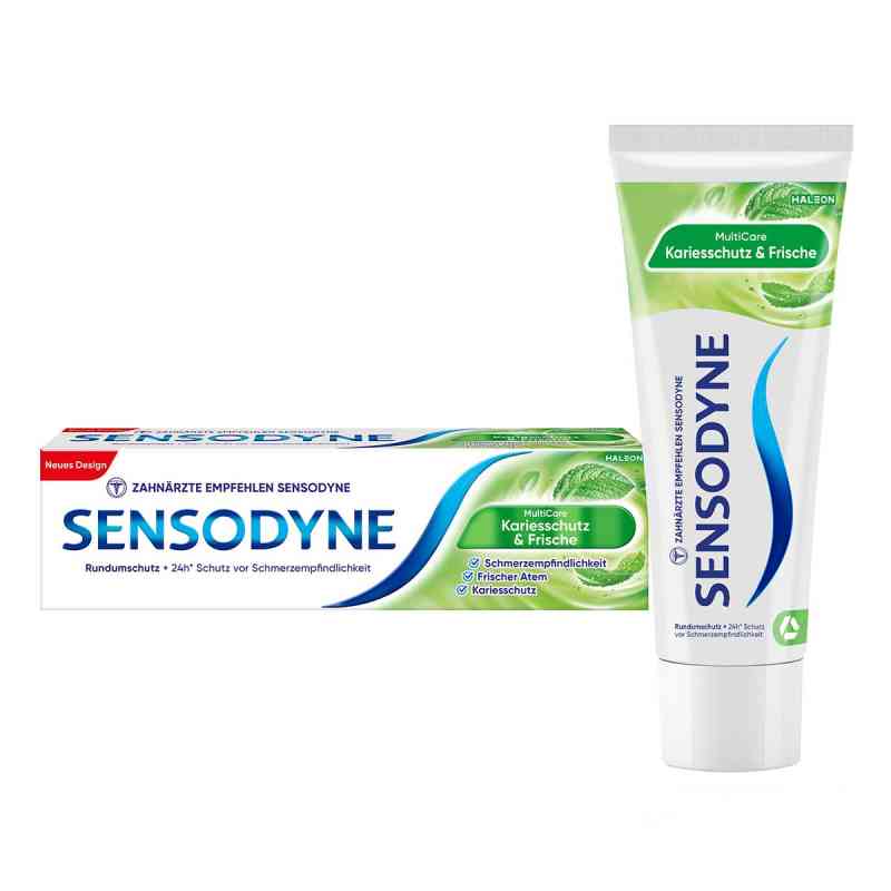 Sensodyne Multicare Kariesschutz & Frische Zahnpasta 75 ml von Haleon Germany GmbH PZN 18707757