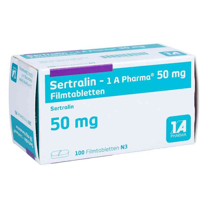 Sertralin-1a Pharma 50 mg Filmtabletten 100 stk von 1 A Pharma GmbH PZN 01807124